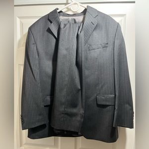 Vintage mens Calvin Klein pinstripe suit